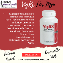 VIGRX FORMEN SUPLEMENTO CRECIMIENTO DEL PENE Y DISFUNCON ERECTIL